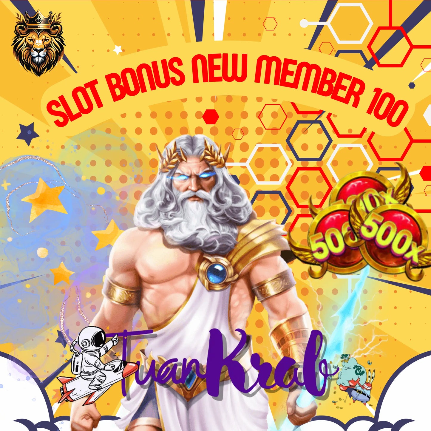 TUANKRAB: 50+ Daftar Situs Slot Bonus New Member 100 di Awal Terbaru 2024